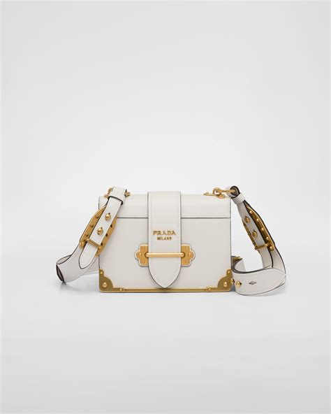 prada cahier leather bag white|prada cahier bag selfridges.